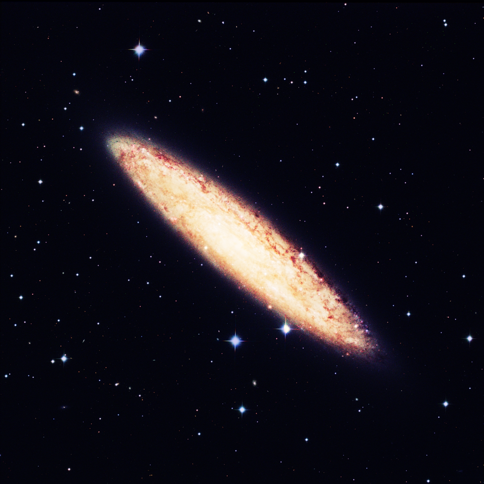 Sculptor Galaxy Telescope Live